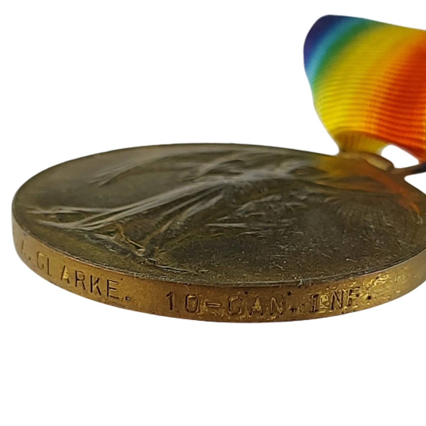 WW1 Canadian Victory Medal - 10th Battalion Calgary. Alberta