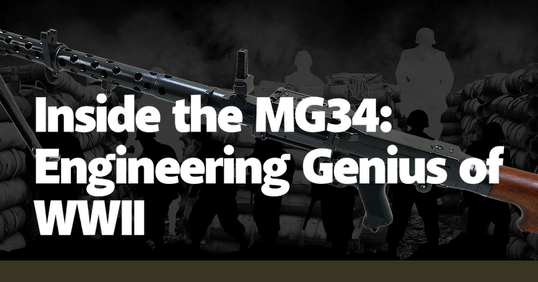 Inside the MG34: Engineering Genius of WWII