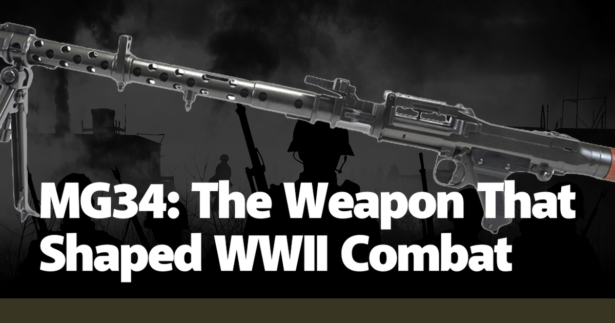 Google Weapons MG34: The Weapon That Shaped WWII Combat – Canadian Soldier Militaria