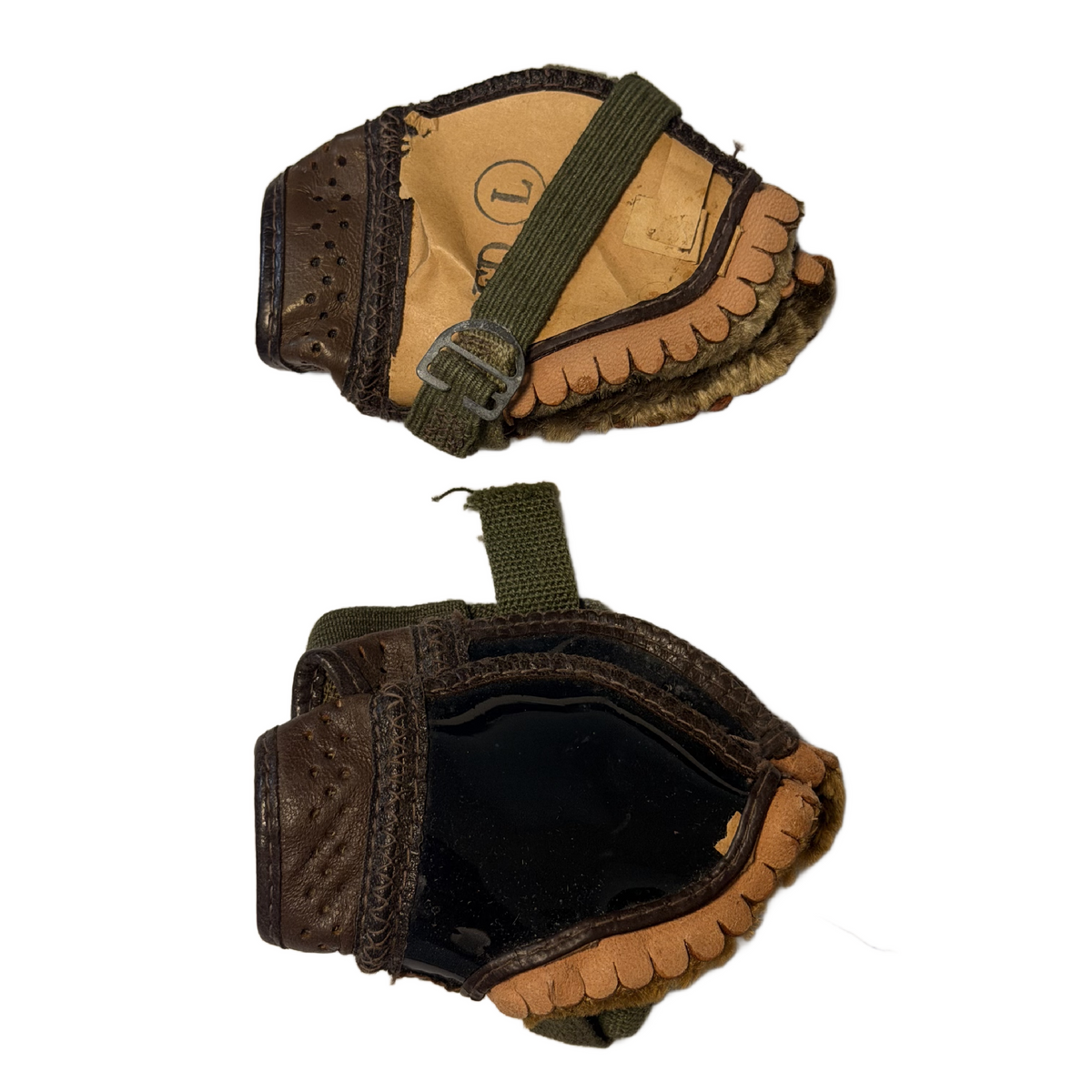 WW2 United States Air Force Type II Dark Adaptation Folding Goggles In Packet 1944