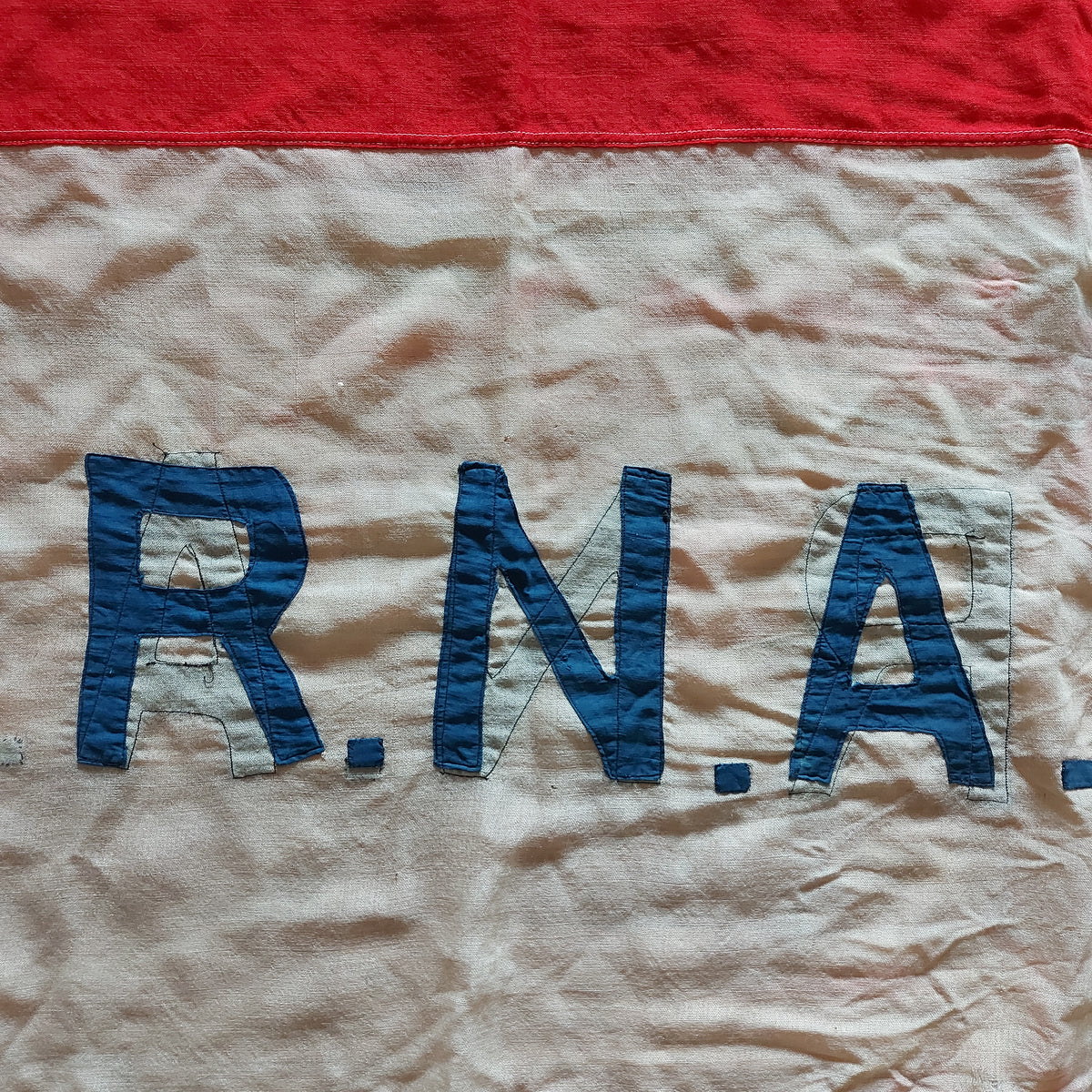 WW2 British RNA Royal Naval Academy Flag 102 X 53 Inches