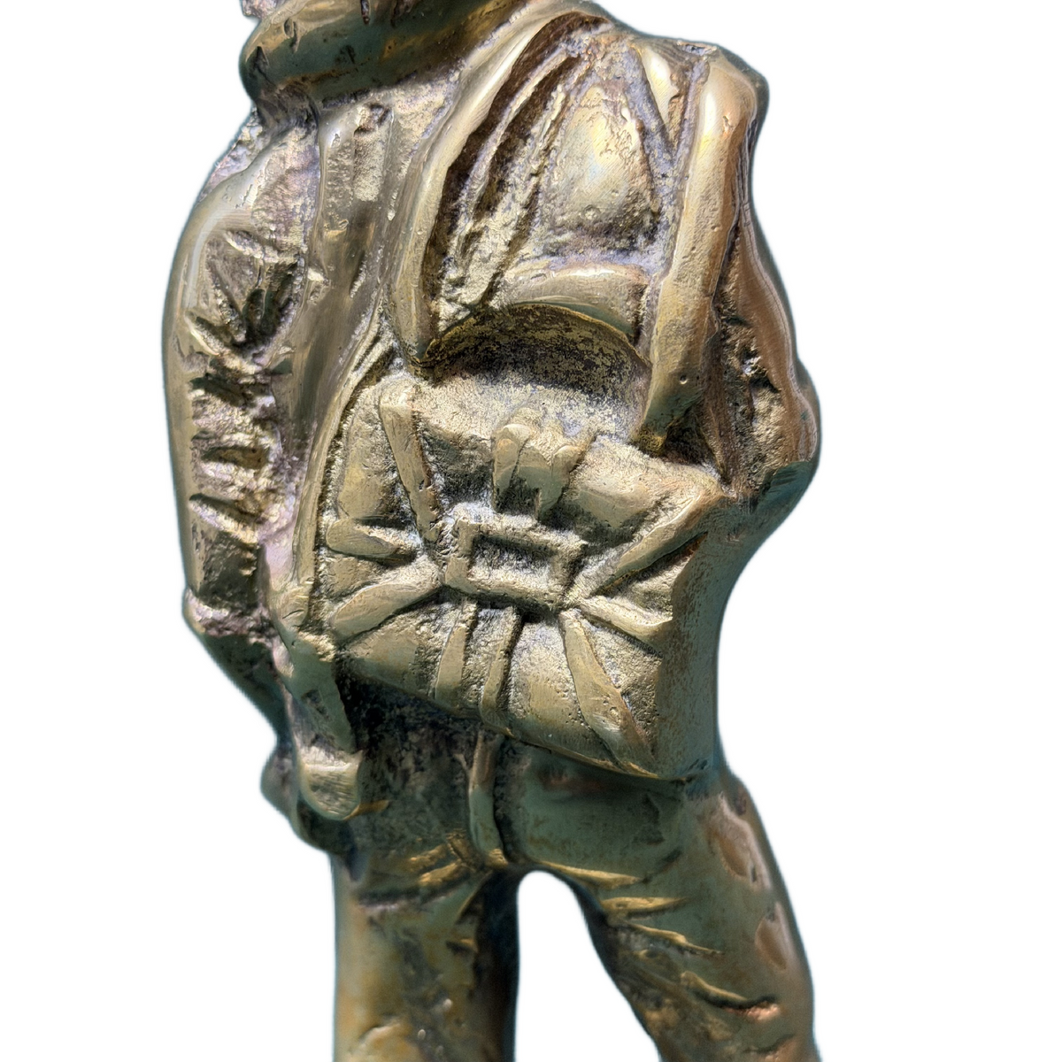 WW2 British RAF Royal Air Force Pilot Brass Statue