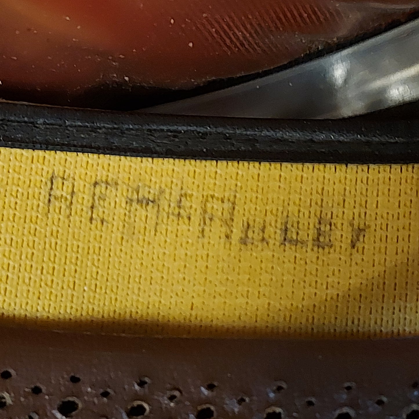 Post-WW2 Canadian RCMP Royal Canadian Mounted Police Named Visor Cap With Badge 1965