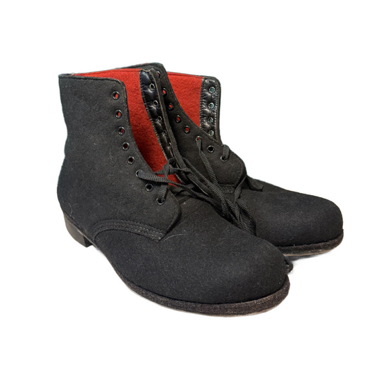 Post-WW2 Canadian RCMP Royal Canadian Mounted Police Felt Boots