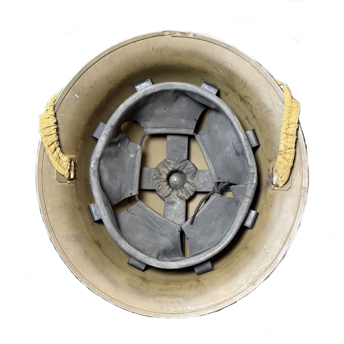 WW2 Canadian ARP Air Raid Protection Helmet