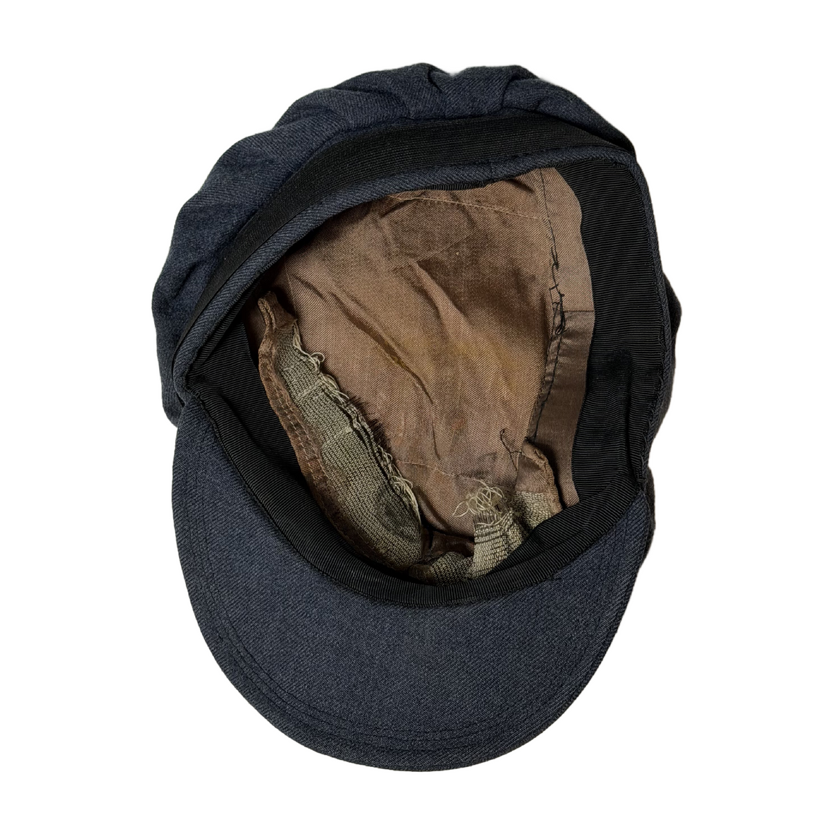 WW2 Canadian RCAF WD Women's Division Visor Hat With Badge 1942