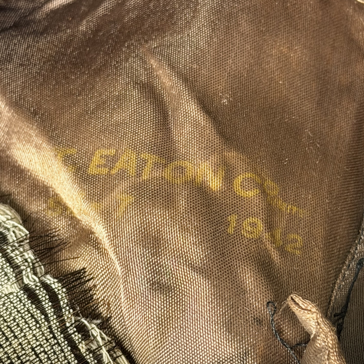 WW2 Canadian RCAF WD Women's Division Visor Hat With Badge 1942