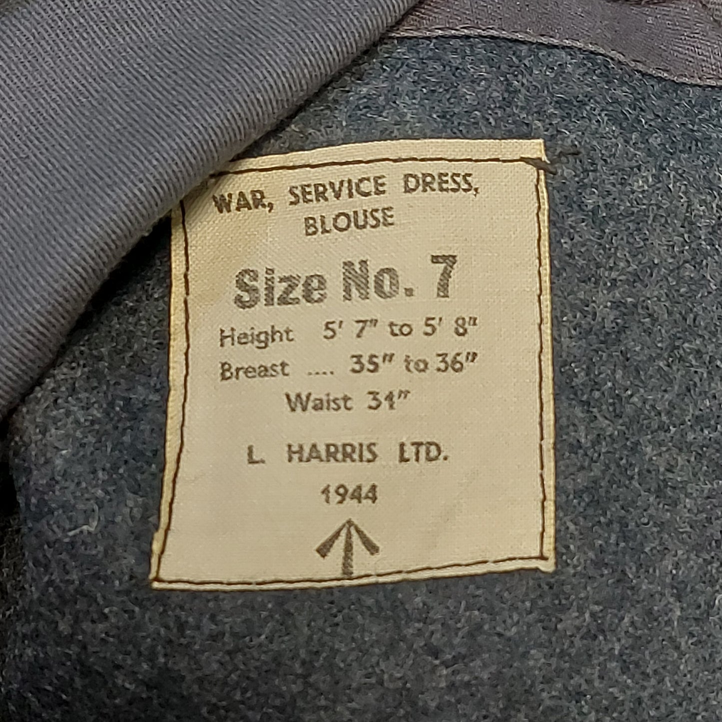 WW2 Canadian RCAF WAG Wireless Air Gunner Battle Dress Tunic 1944