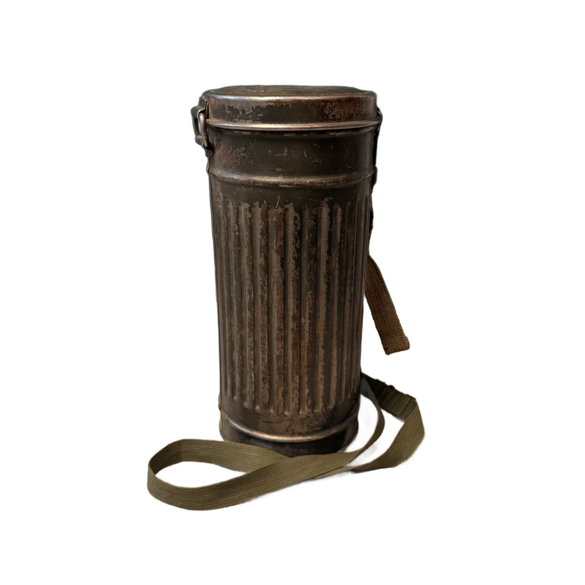 WW2 German Army Named M30 Gas Mask And Carrier 1943