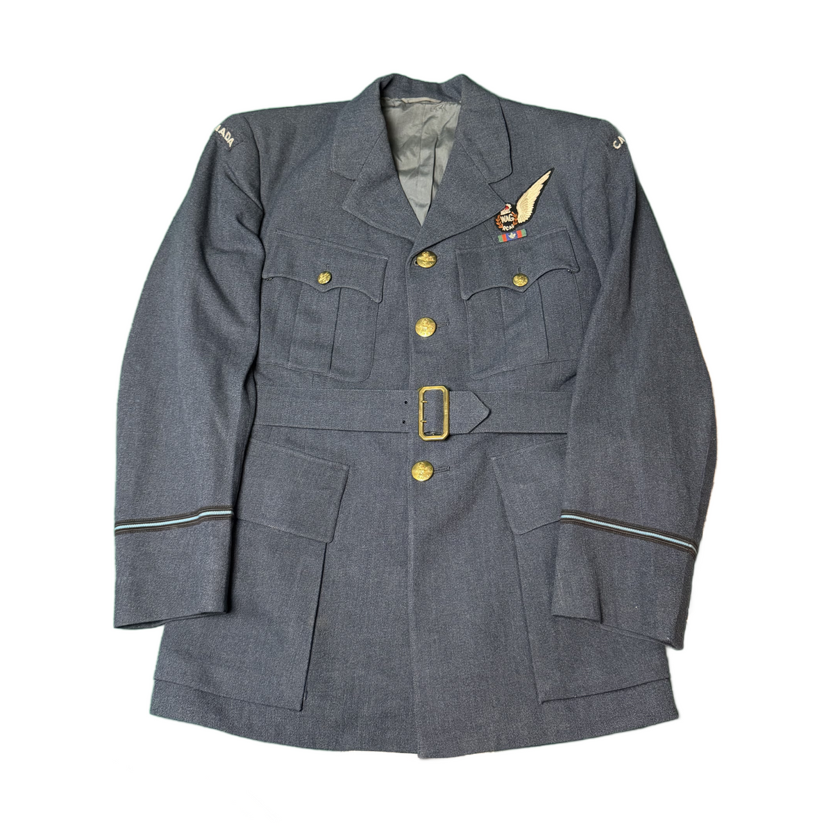 WW2 Canadian RCAF WAG Wireless Air Gunner Flight Officer Summer Dress Tunic