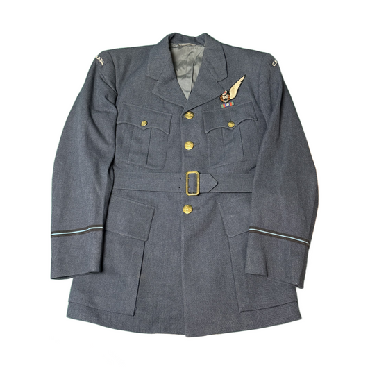 WW2 Canadian RCAF WAG Wireless Air Gunner Flight Officer Summer Dress Tunic