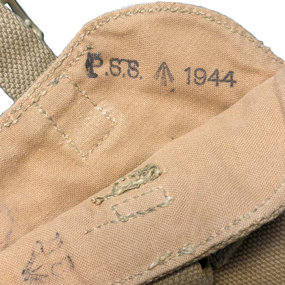 WW2 British Army Entrenching Tool In Carrier