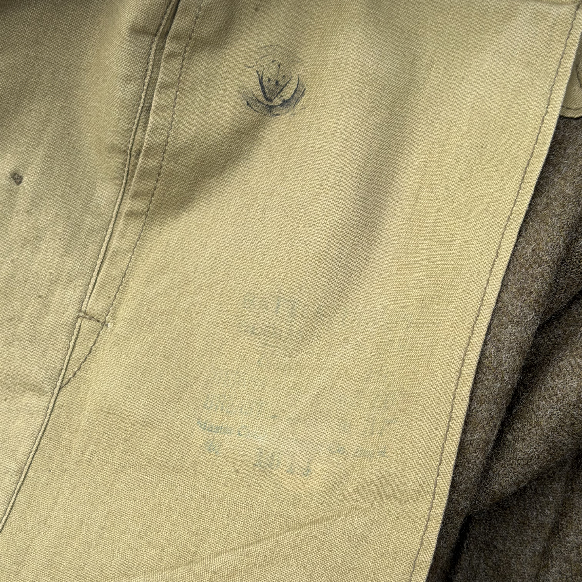 WW2 Canadian Army Battle Dress Tunic 1944 Insignia Removed