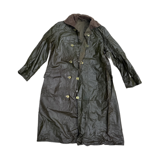 WW2 Canadian Dispatch Riders Foul Weather Oil Cloth Jacket 1942