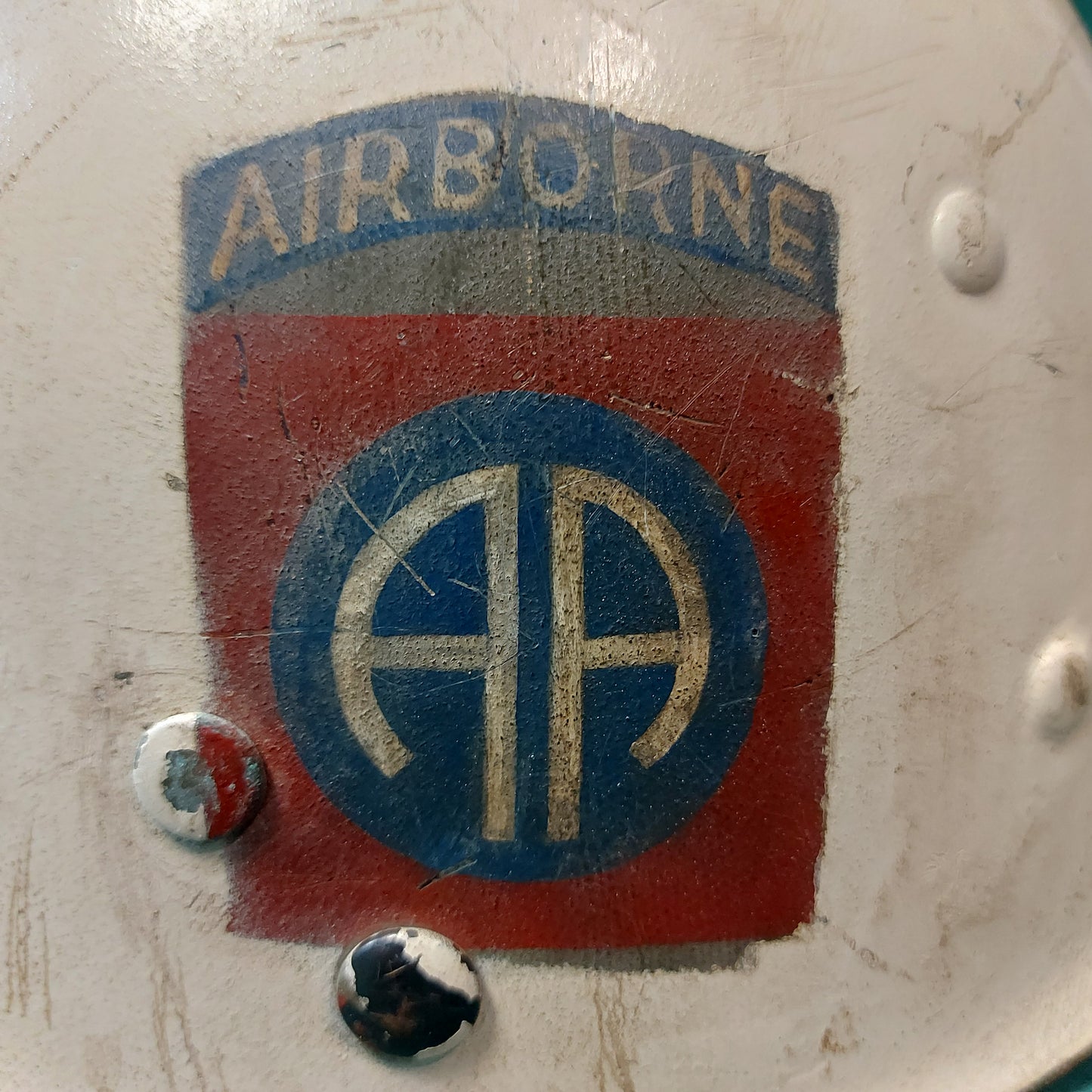 WW2 United States Allied Airborne Painted M1 Helmet Liner