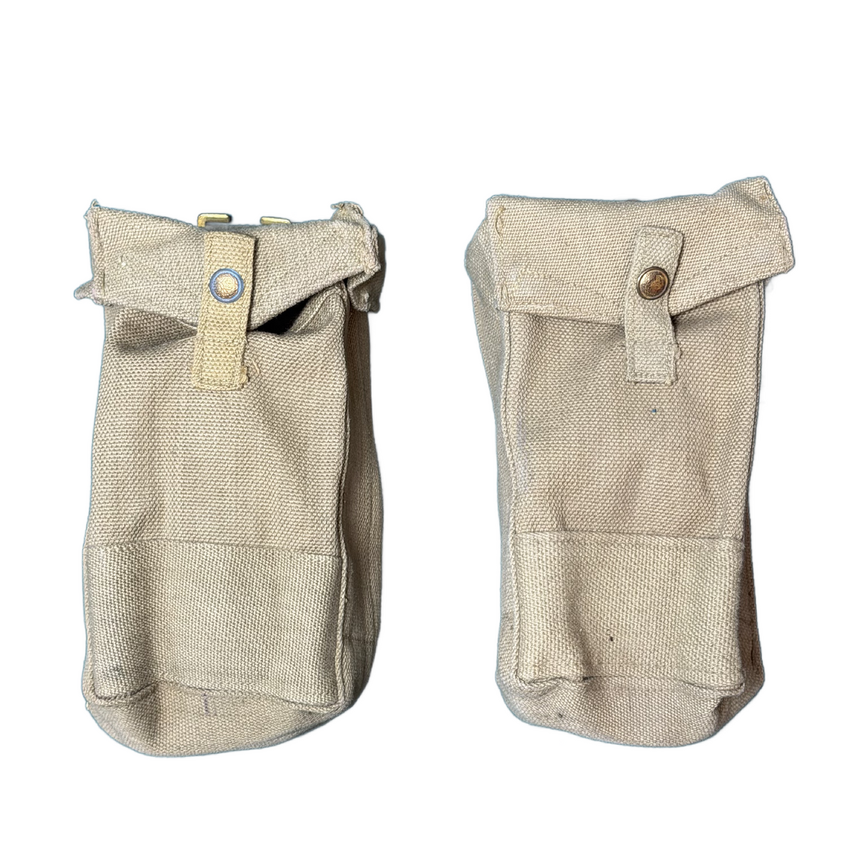 WW2 British Army P37 Bren Magazine Pouch Pair