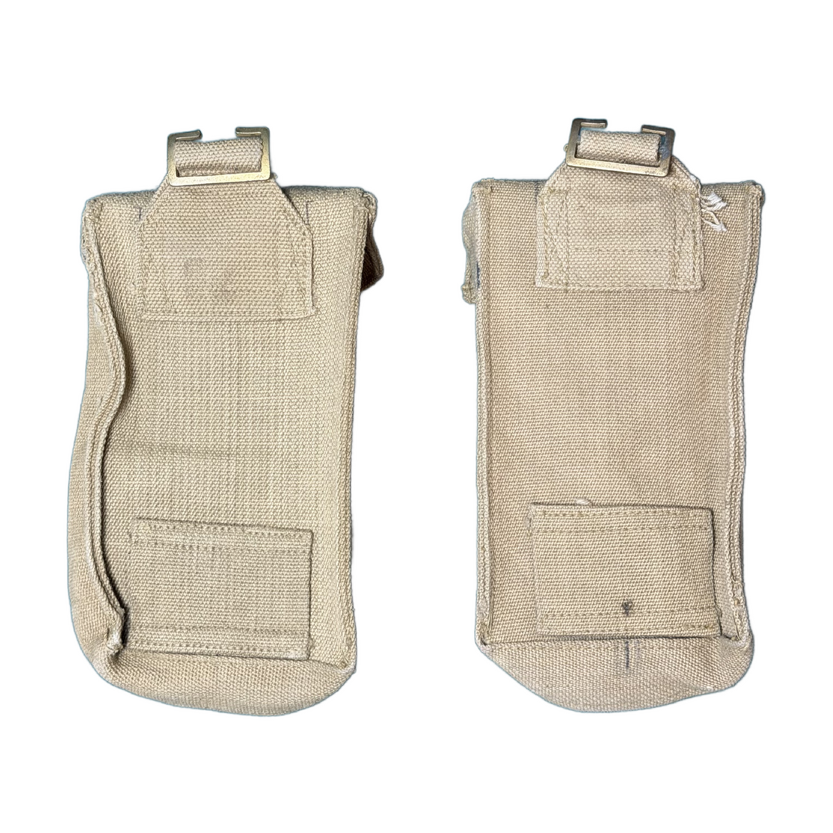 WW2 British Army P37 Bren Magazine Pouch Pair