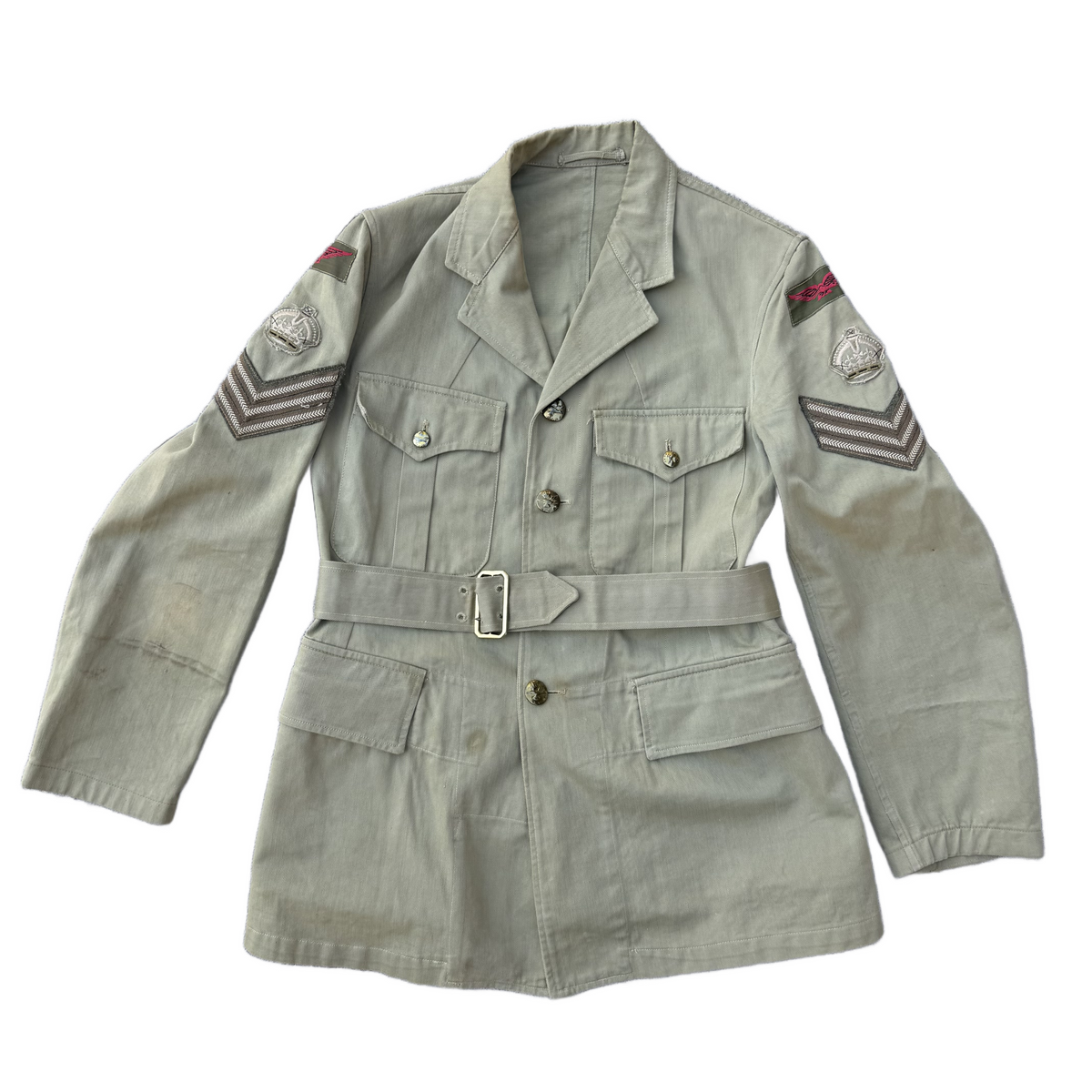 WW2 Canadian RCAF Royal Canadian Air Force Tropical Summer Tunic Size 16 1942