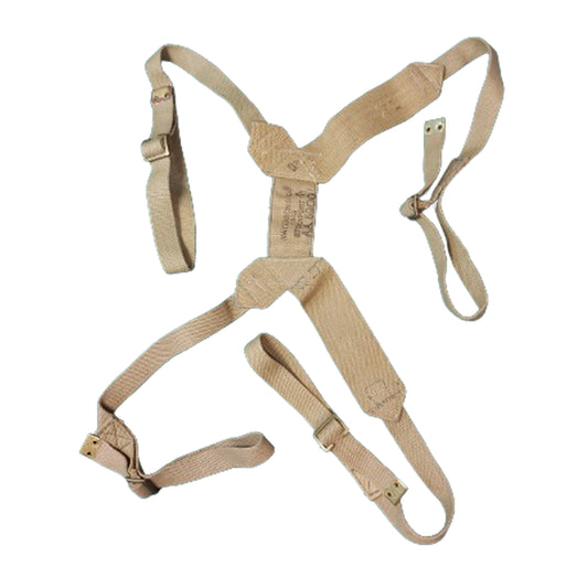 WW2 British P37 Webbing Bren Gun Tripod Carry Strap Set 1945