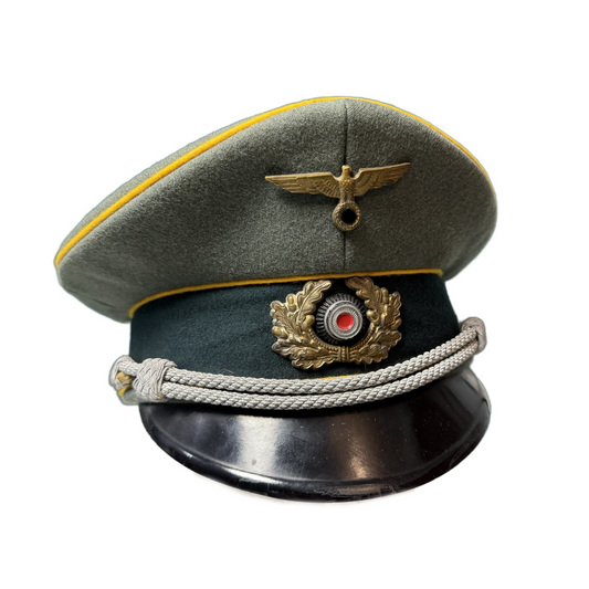 WW2 German Army Cavalry Officer's Visor Cap