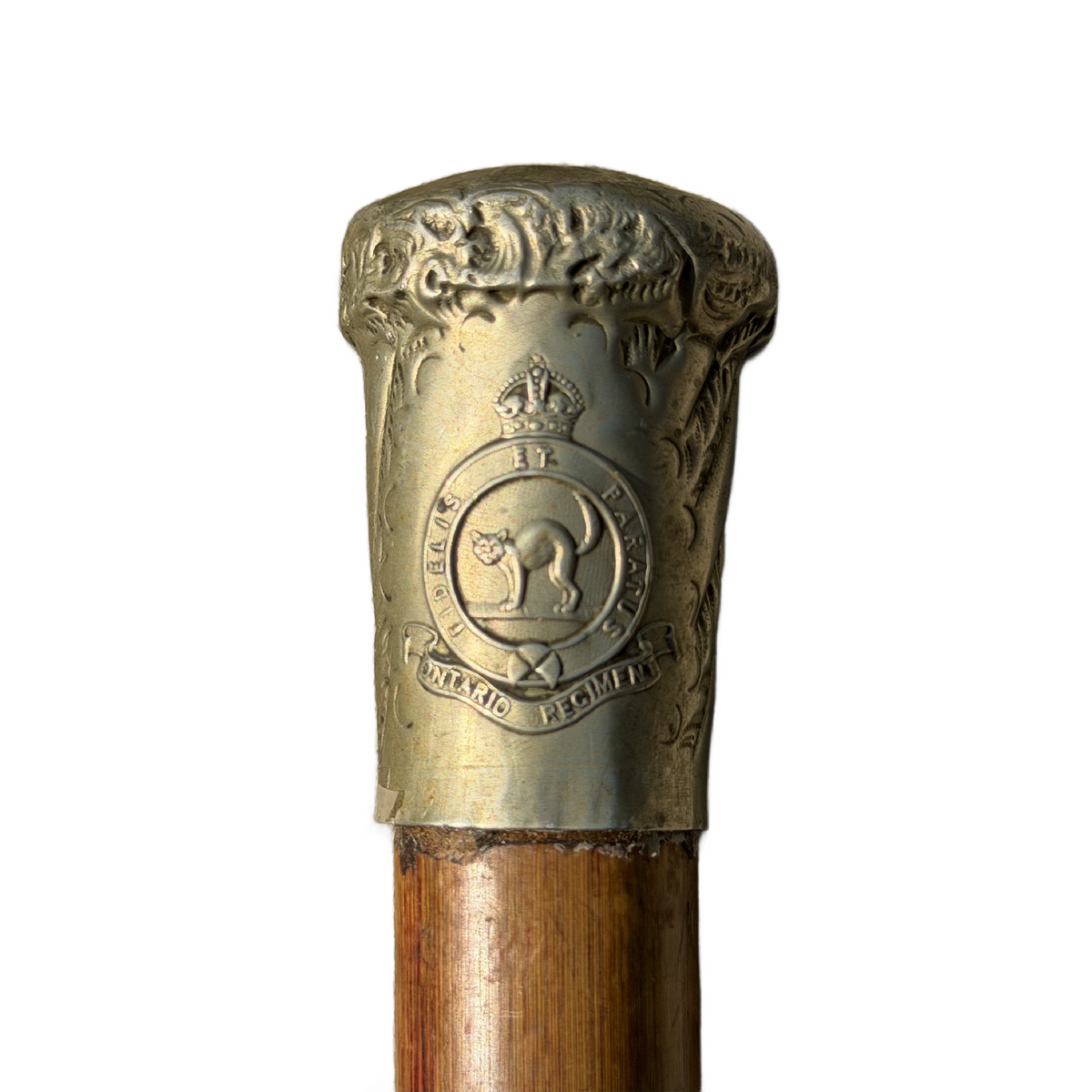 WW2 Canadian Ontario Regiment Walking Stick