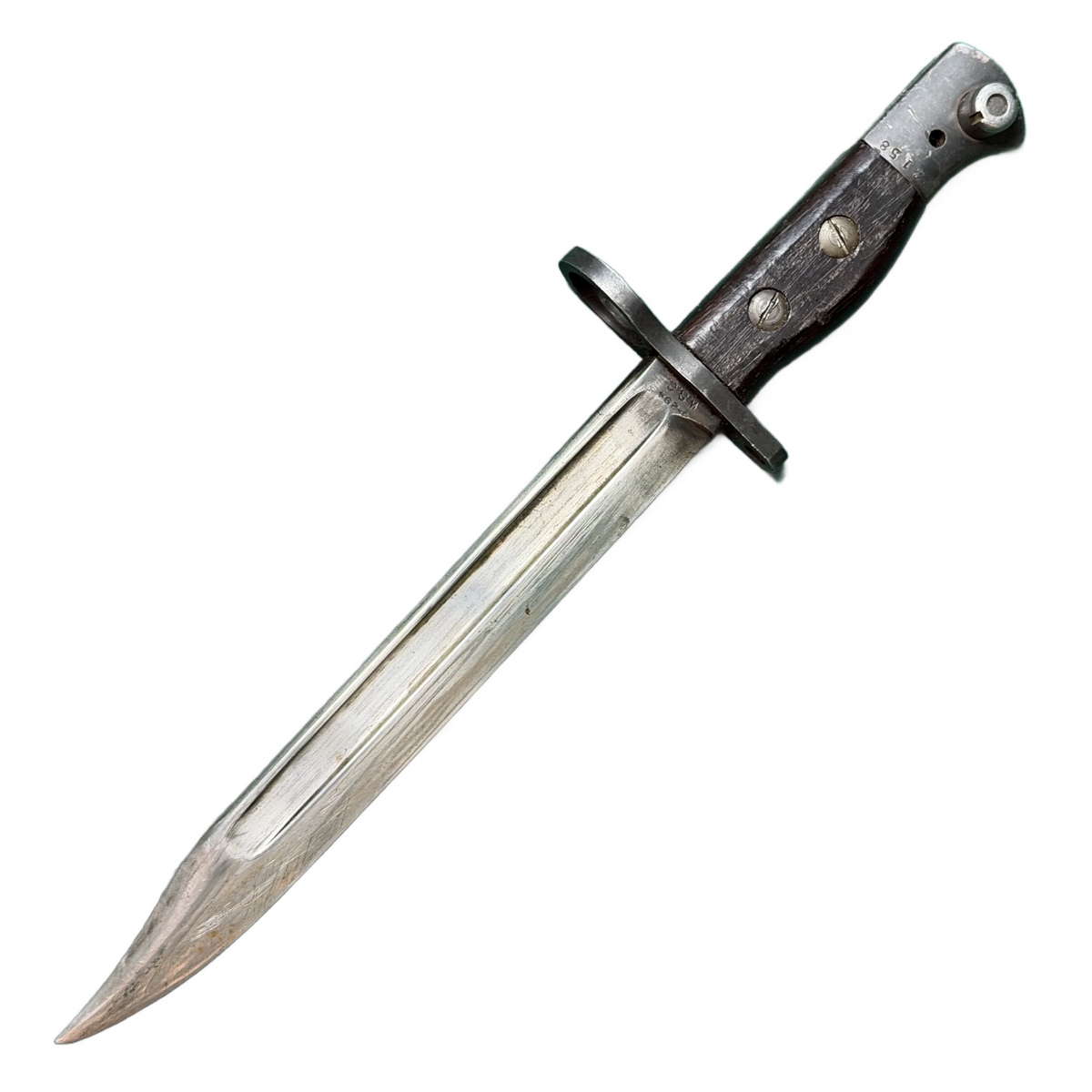 WW2 British #5 Jungle Carbine Bayonet In Scabbard Wilkinson Sword Company
