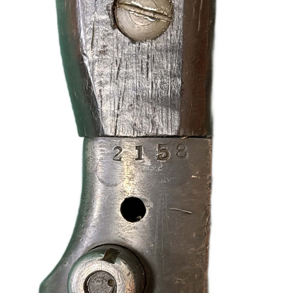 WW2 British #5 Jungle Carbine Bayonet In Scabbard Wilkinson Sword Company