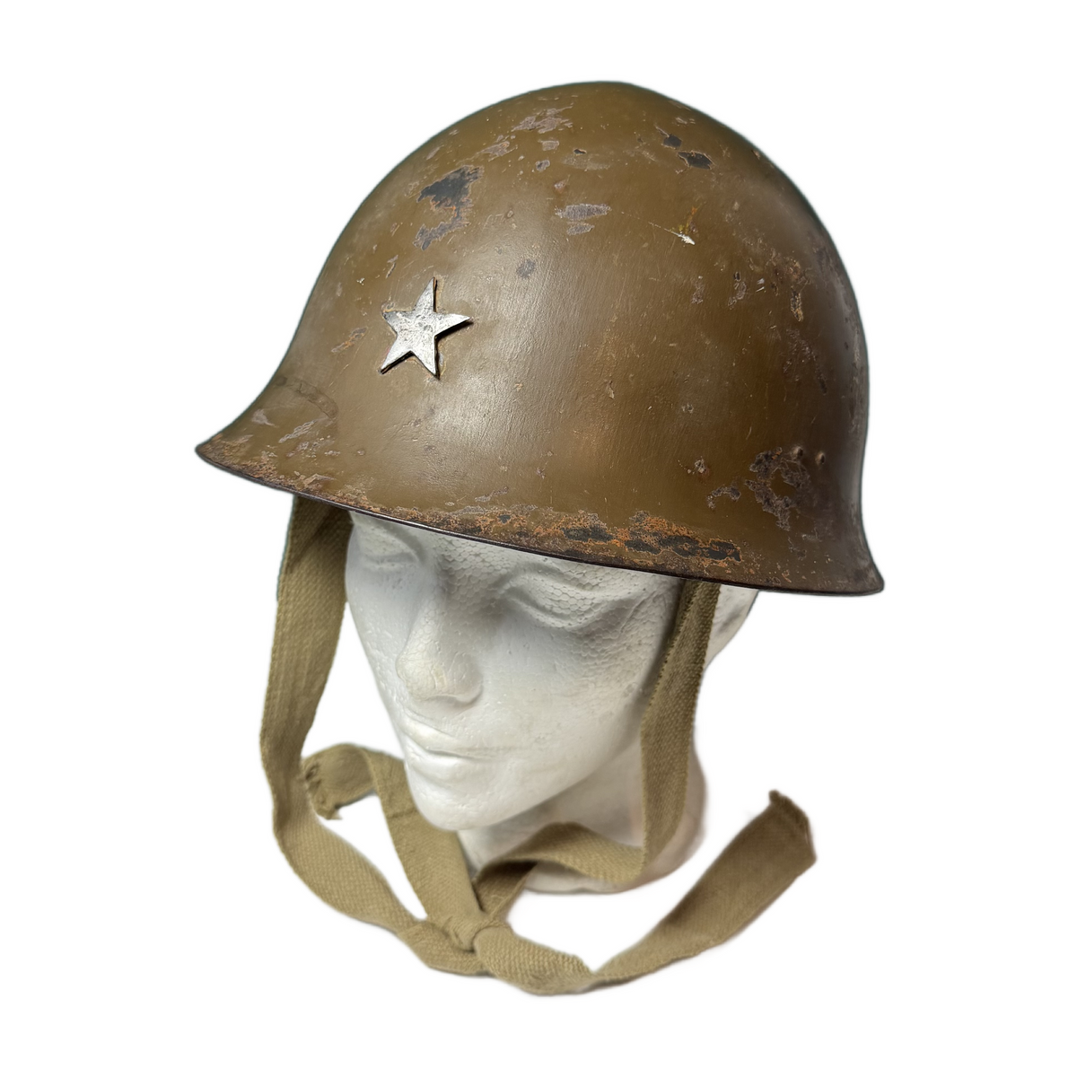 WW2 Japanese Army Named Type 90 Combat Helmet