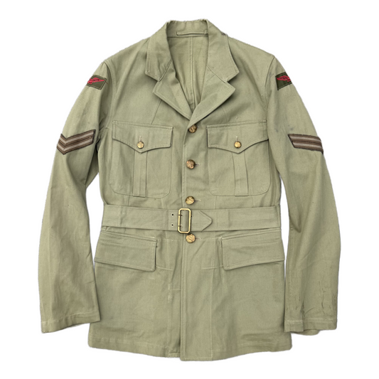 WW2 Canadian RCAF Tropical Service Dress Tunic Size 16 1942