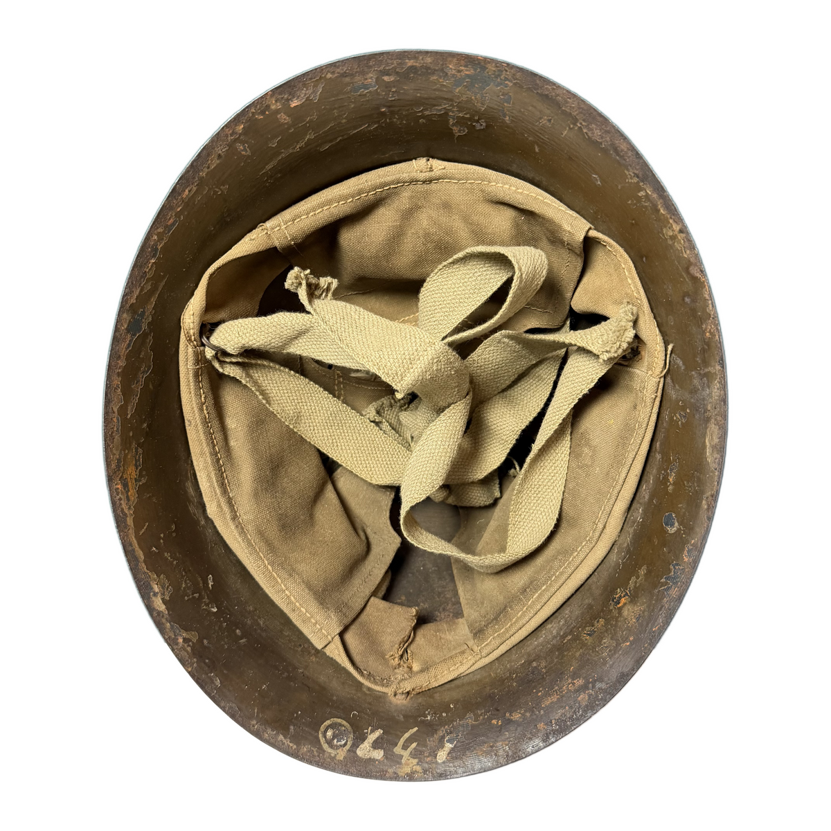 WW2 Japanese Army Named Type 90 Combat Helmet