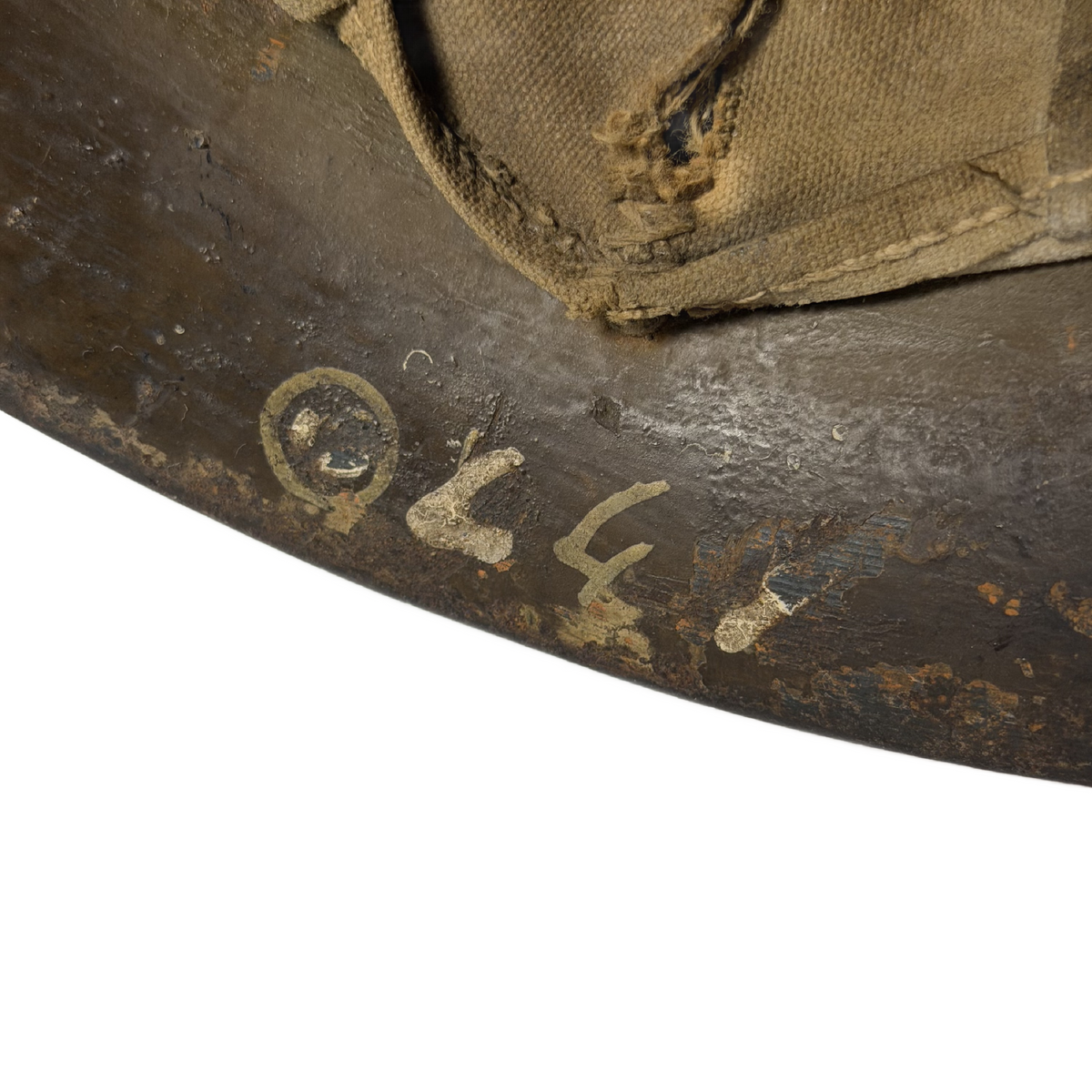 WW2 Japanese Army Named Type 90 Combat Helmet