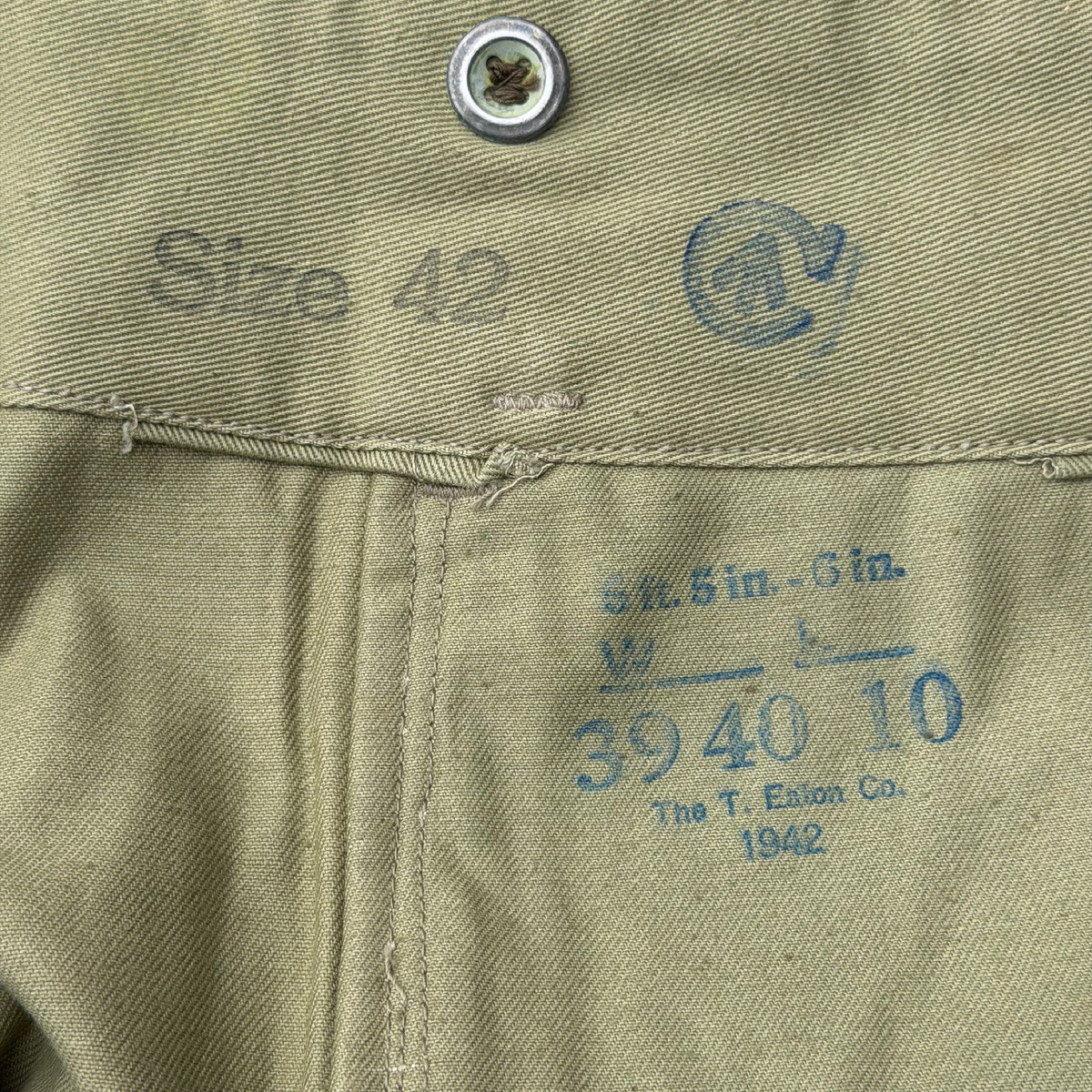 WW2 Canadian Army Tropical Shorts 1942 Size 42