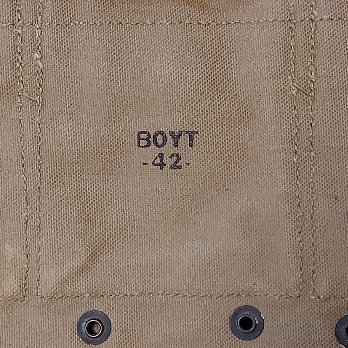 WW2 United States M1937 BAR Browning Automatic Rifle Magazine Pouch Belt 1942