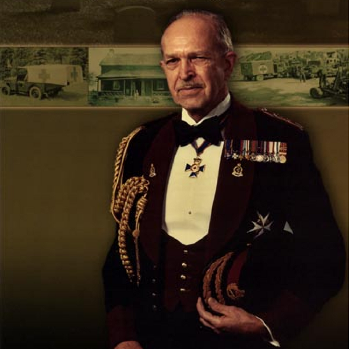 WW2 Canadian Named RCAMC Tam O'Shanter Regimental Medical Officer John W.B. Barr