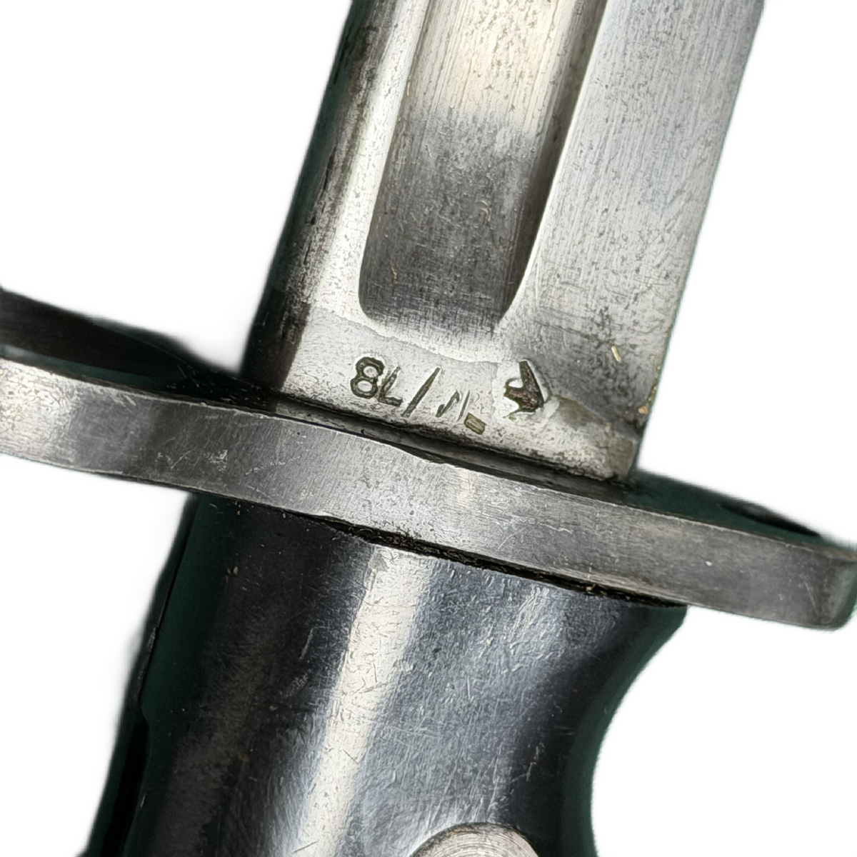 WW2 British Canadian SMLE / Sten Number 7 Mk.I L "Turn Handle" Bayonet -Black Grip