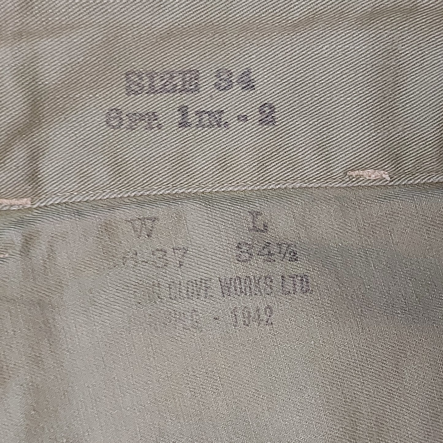 WW2 Canadian RCAF Tropical Service Dress Uniform Pants 1942