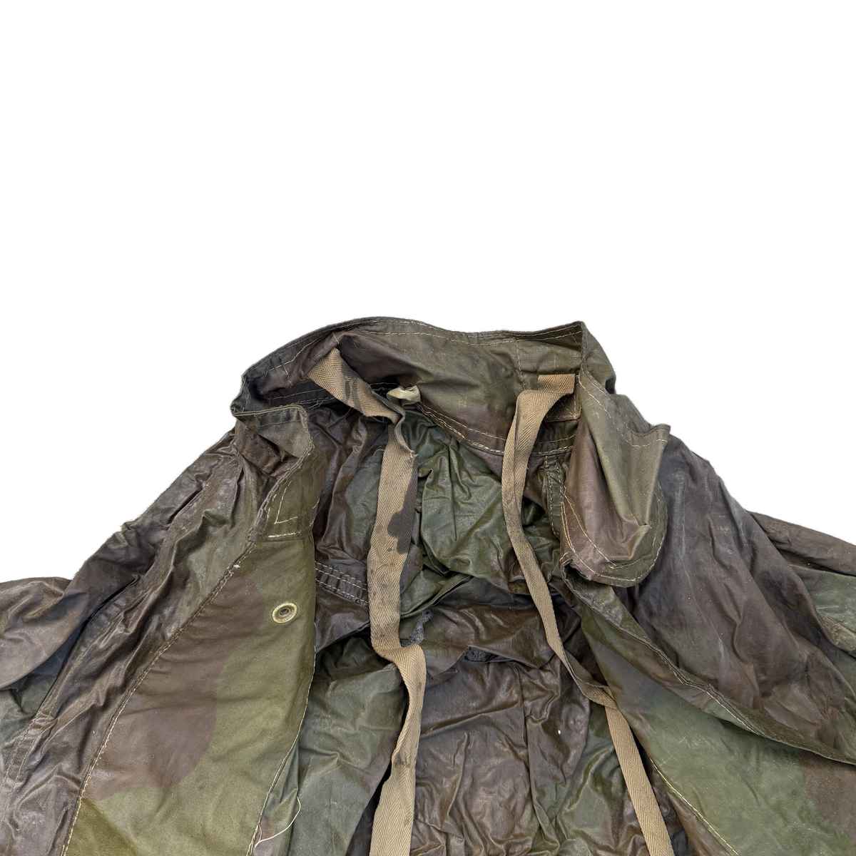 WW2 Canadian Camouflage Gas Cape 1942