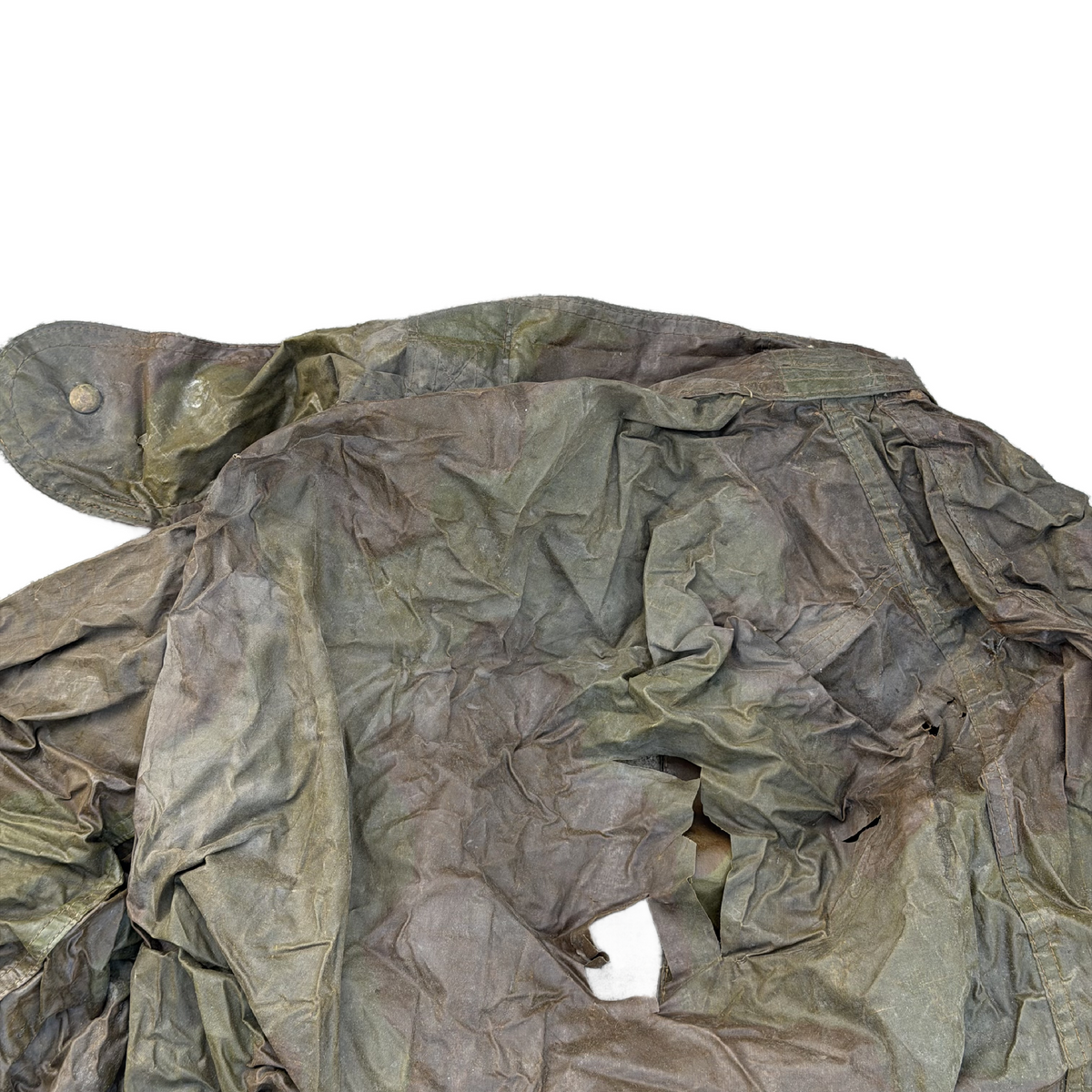 WW2 Canadian Camouflage Gas Cape 1942