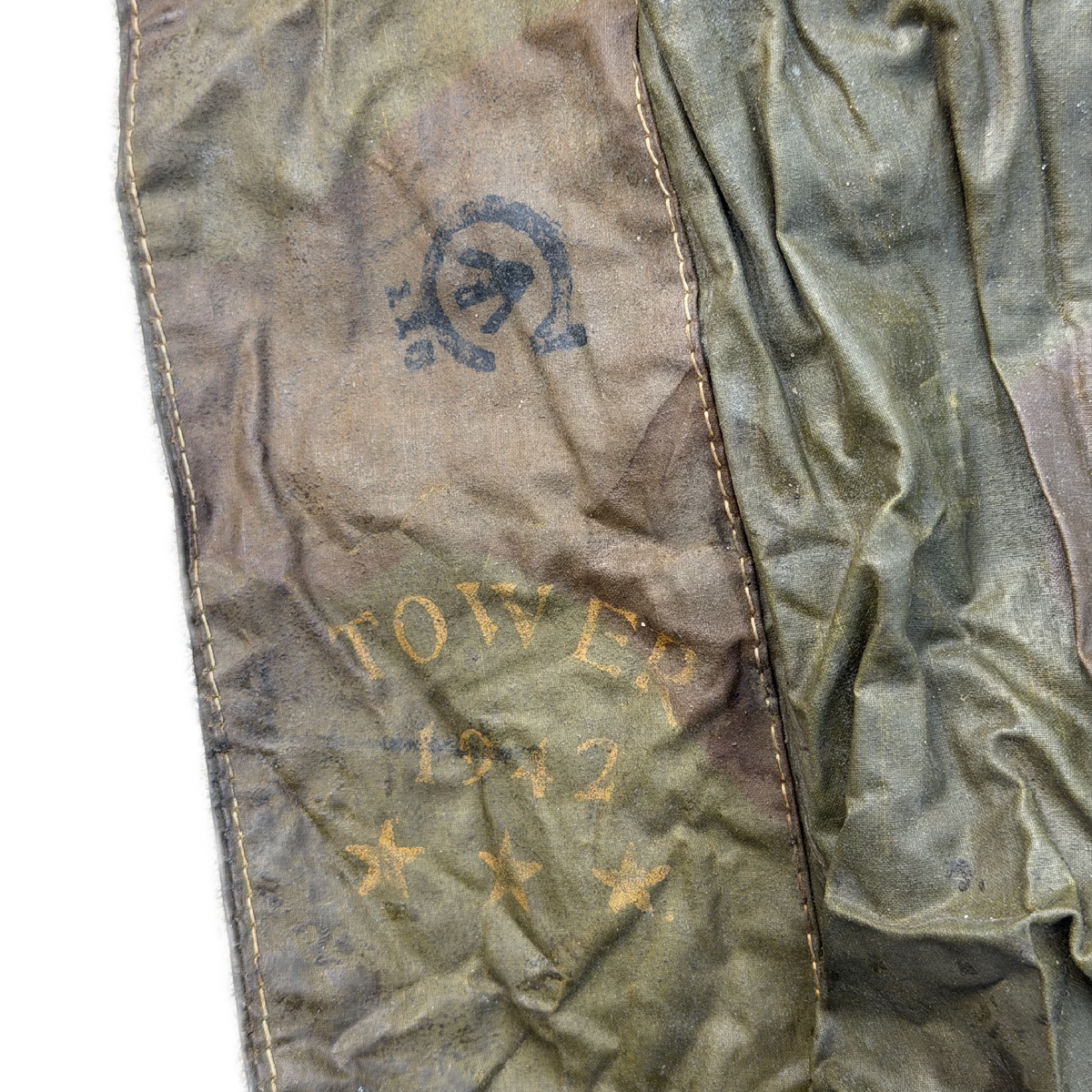 WW2 Canadian Camouflage Gas Cape 1942