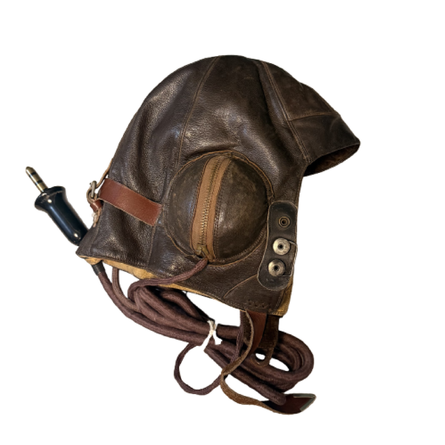 WW2 British RAF Royal Air Force Battle of Britain Type B Flight Helmet Frank Bryan