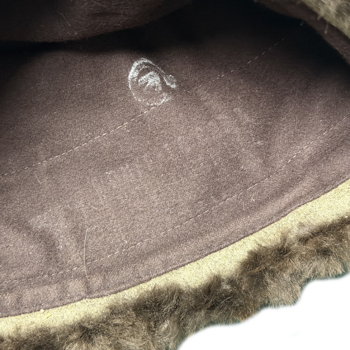 WW2 Canadian Winter Brill Fur Hat C-Broad Arrow