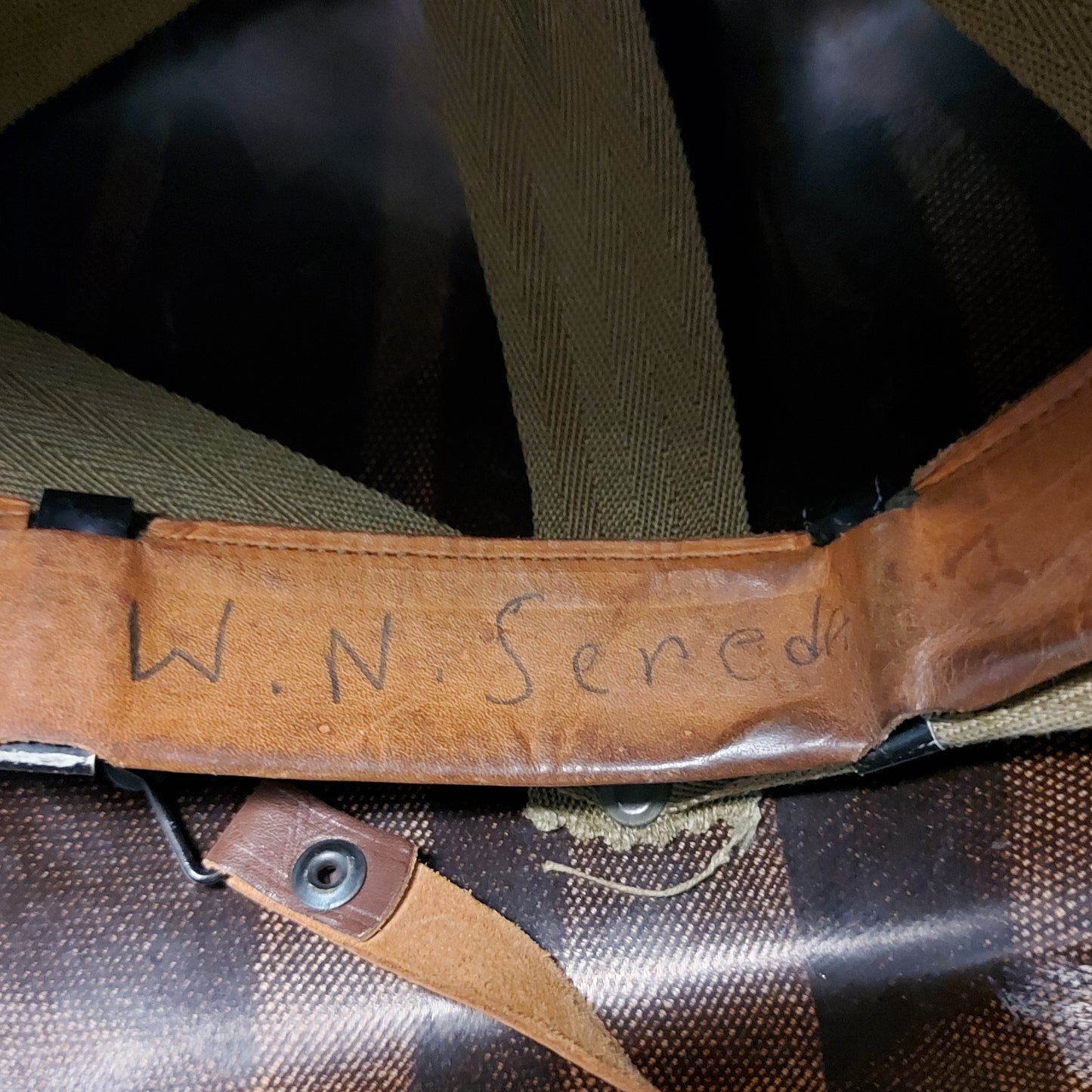 WW2 United States Westinghouse M1 Helmet Liner