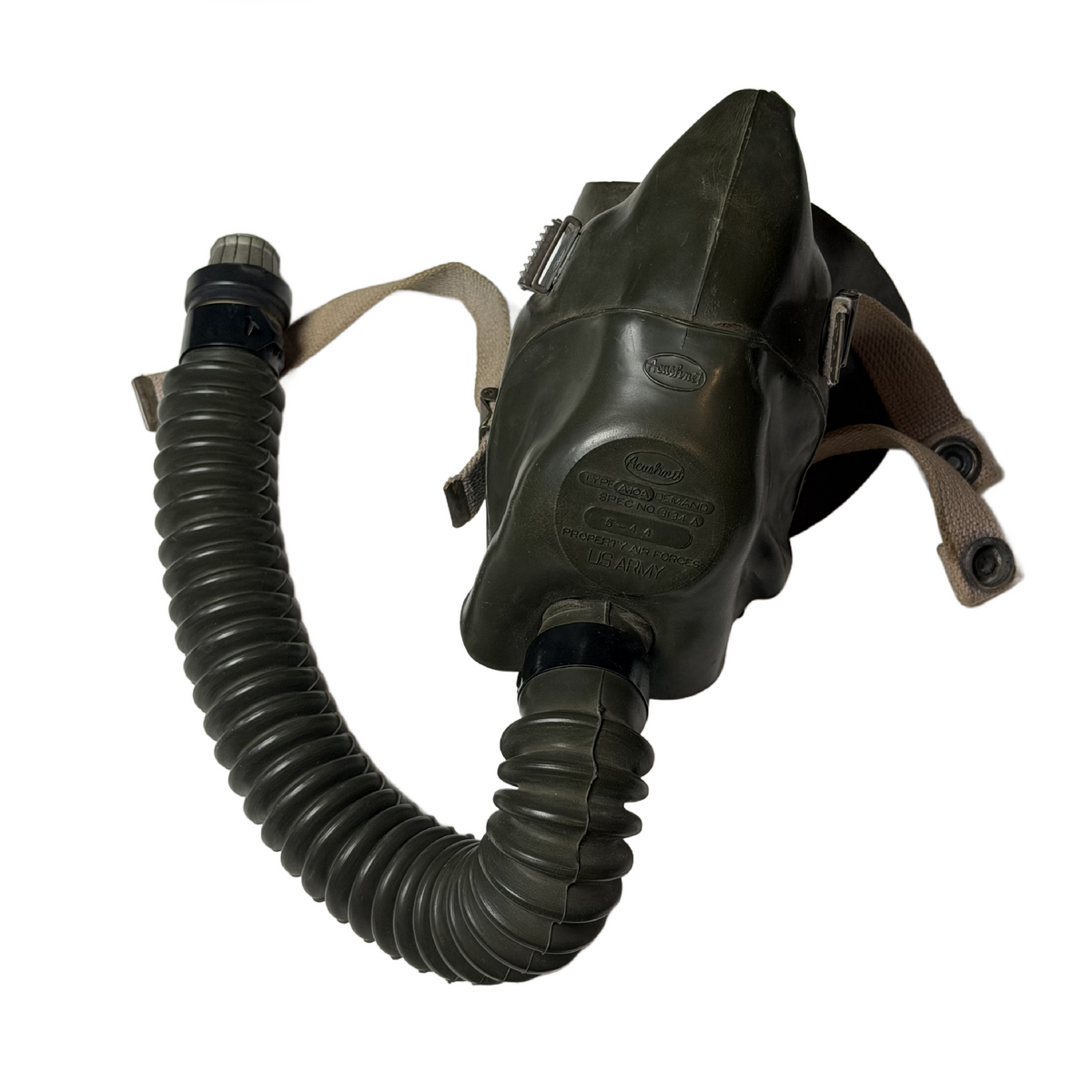 WW2 United States Air Force A-10A Oxygen Mask 1944