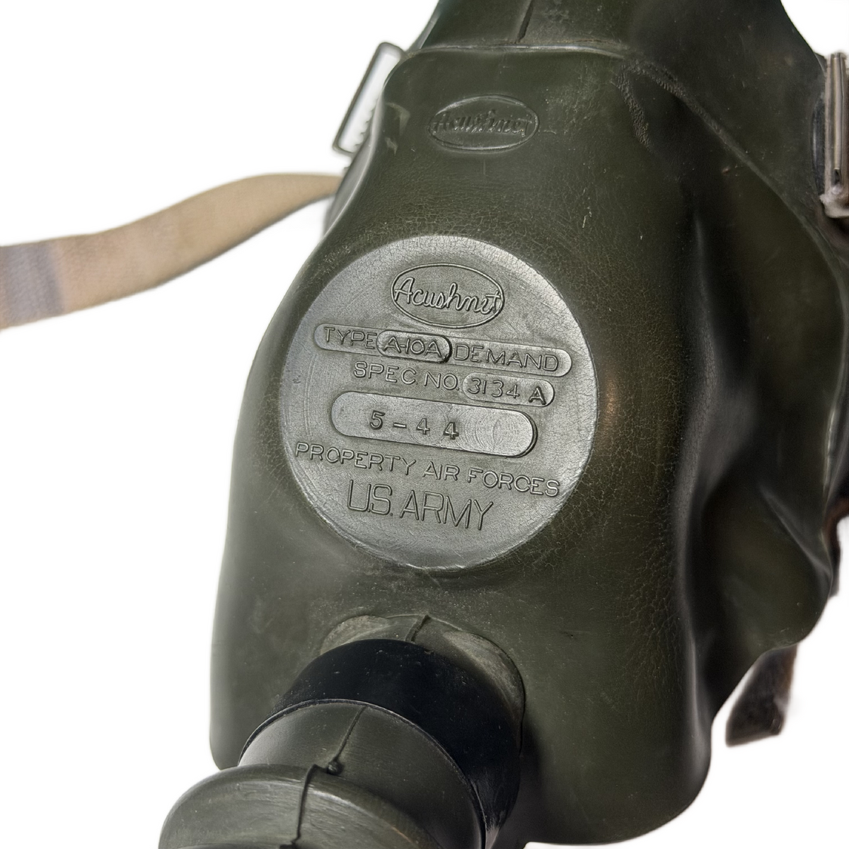 WW2 United States Air Force A-10A Oxygen Mask 1944