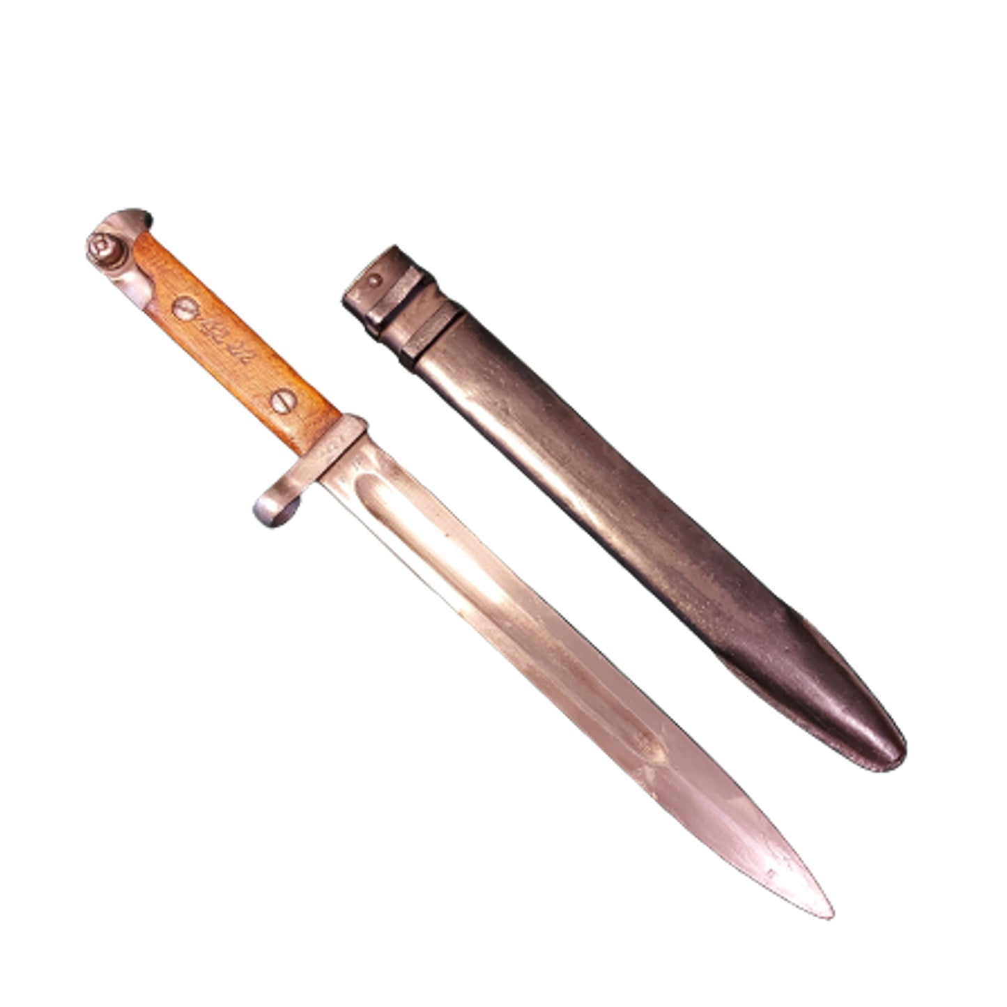 WW2 Russian SVT-40 Bayonet In Scabbard