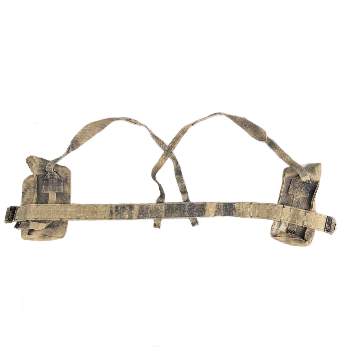 WW2 Canadian British Camouflaged Bren Gunner Webbing Set