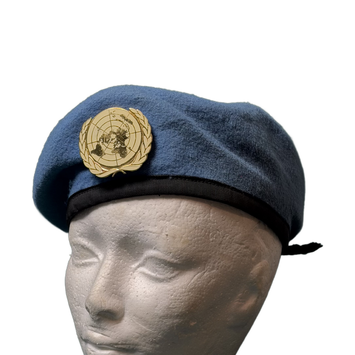 Post-WW2 Canadian UN United Nations Beret With Badge