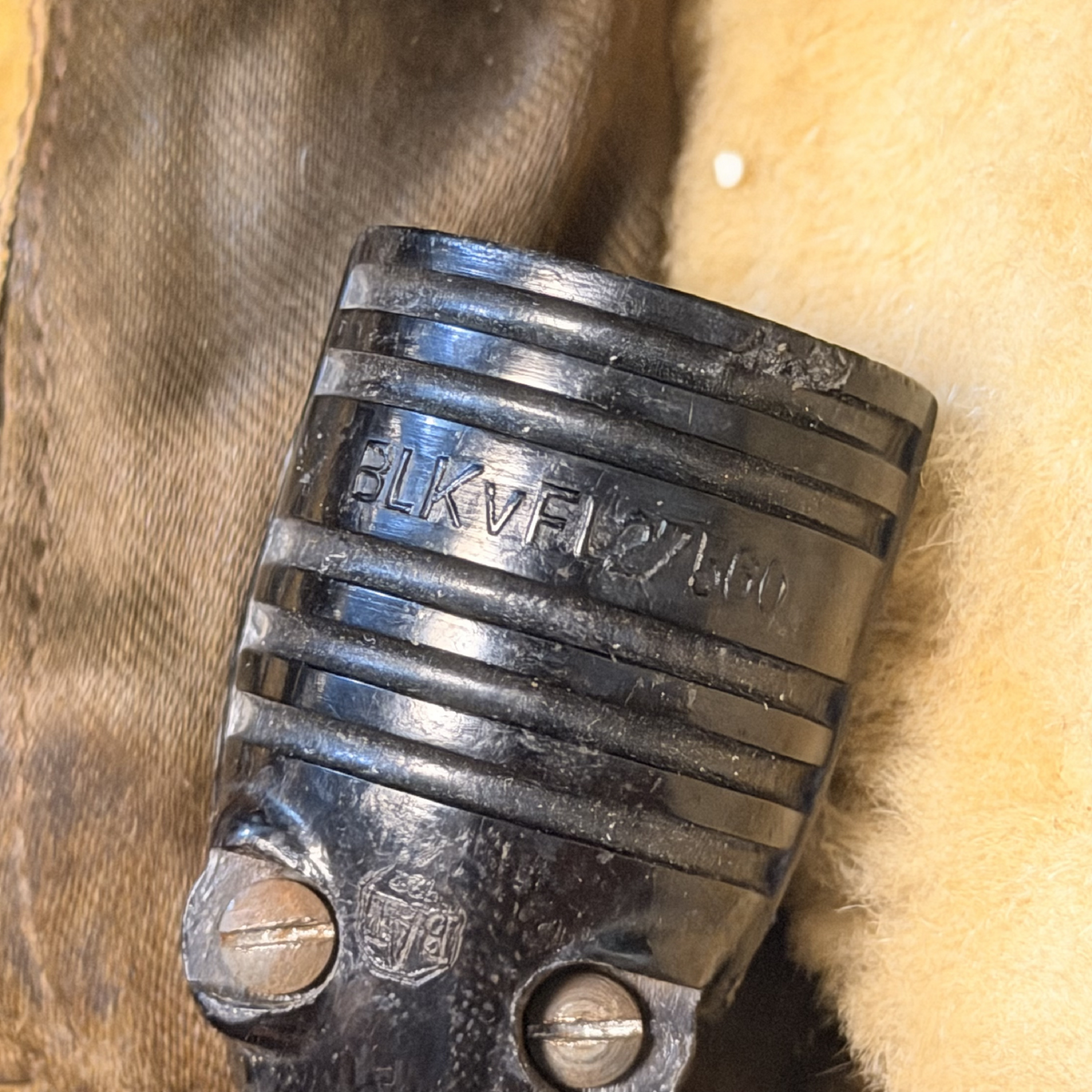 WW2 German Luftwaffe LKpS101 Summer Flight Helmet And Goggles