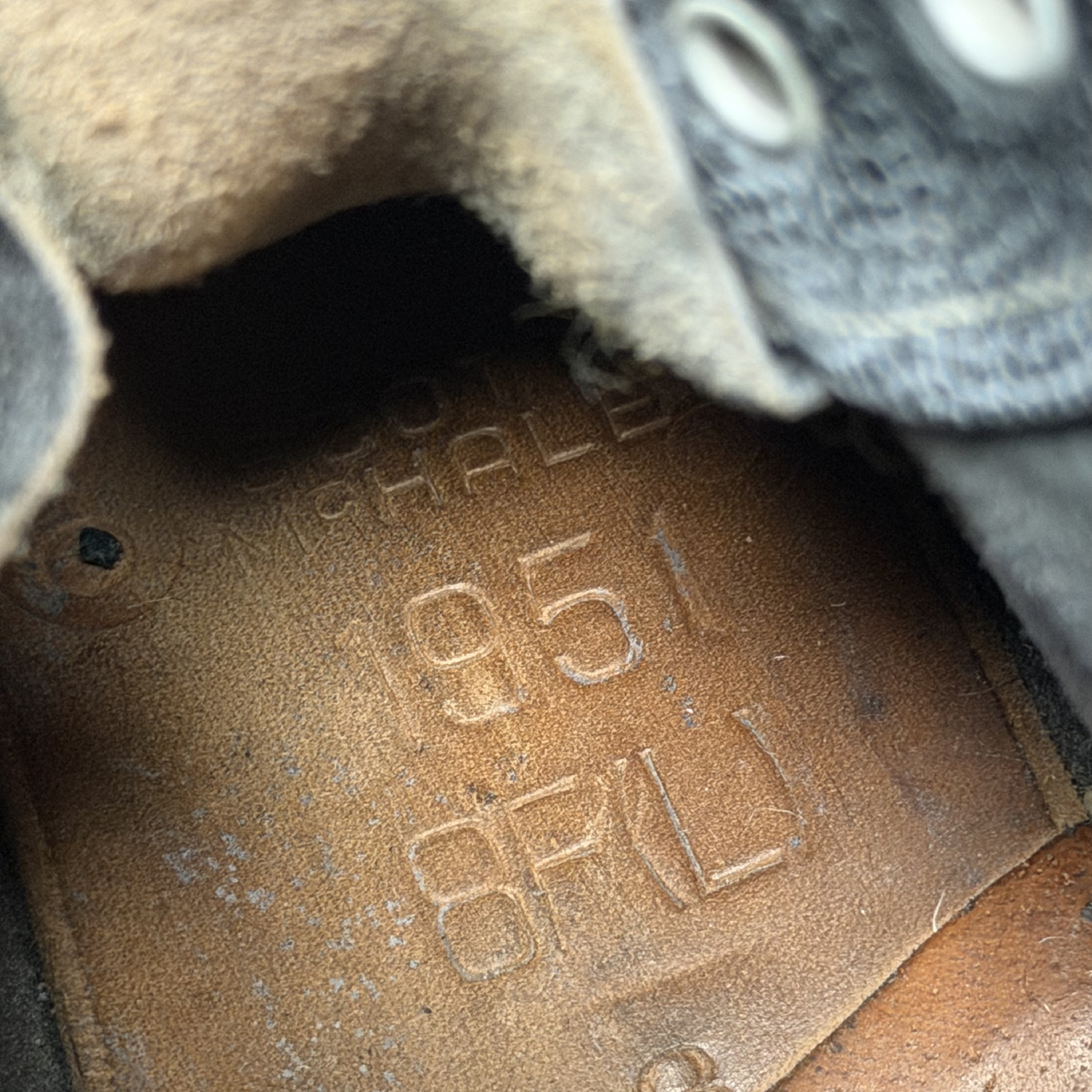 Post-WW2 Canadian Army Ankle Boots 1951