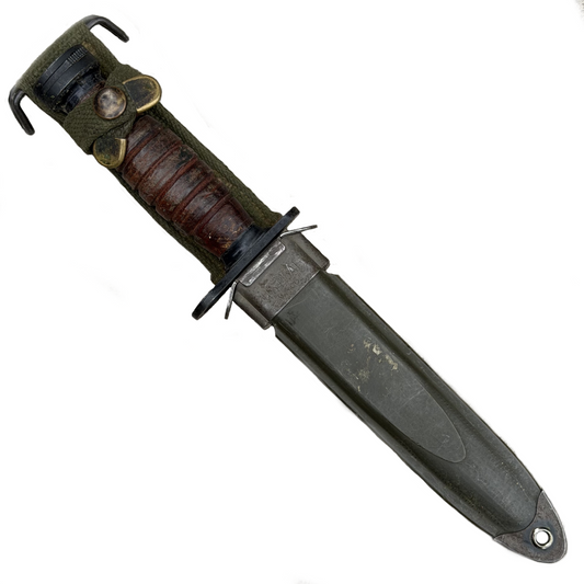 WW2 United States M4 PAL M1 Carbine Bayonet And M8A1 Scabbard